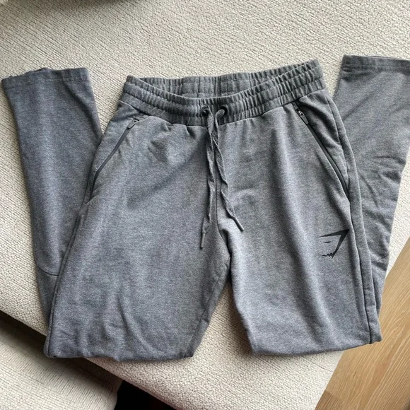 Gymshark Men’s Gray Lifting Joggers Sweatpants Size S - Picture 2 of 7